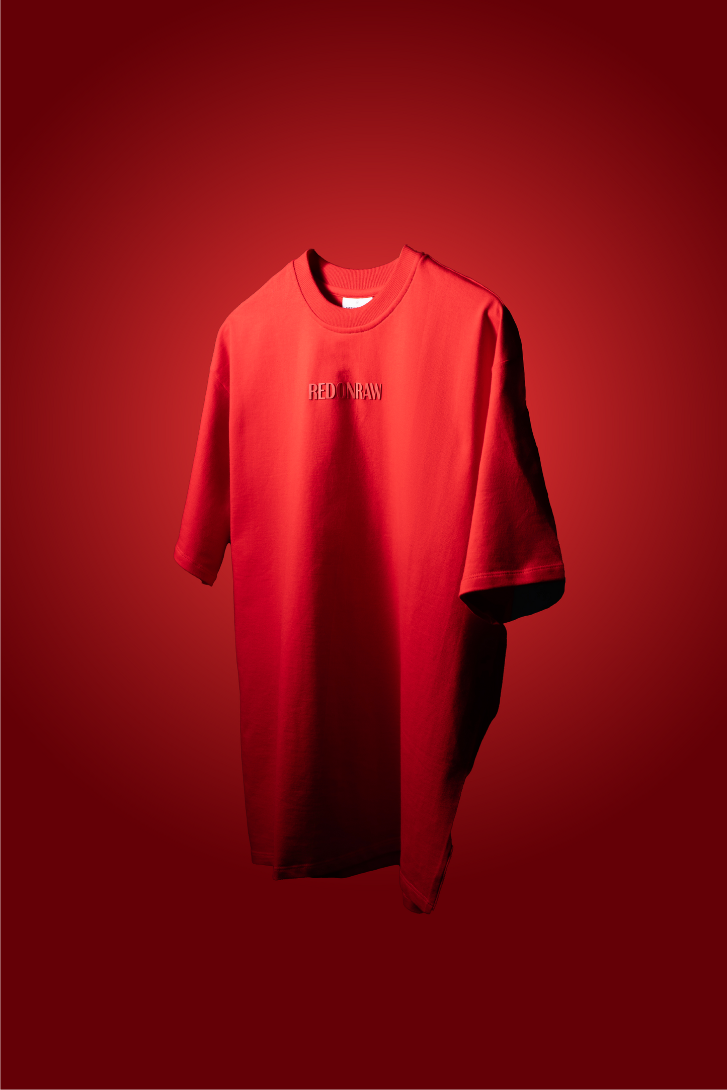 SCARLET RED BASIC T-SHIRT