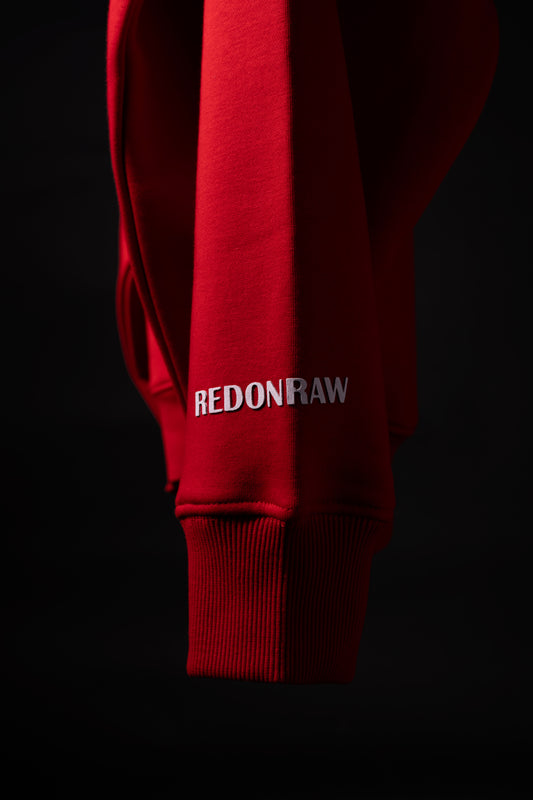 BASIC BLOOD RED HOODIE