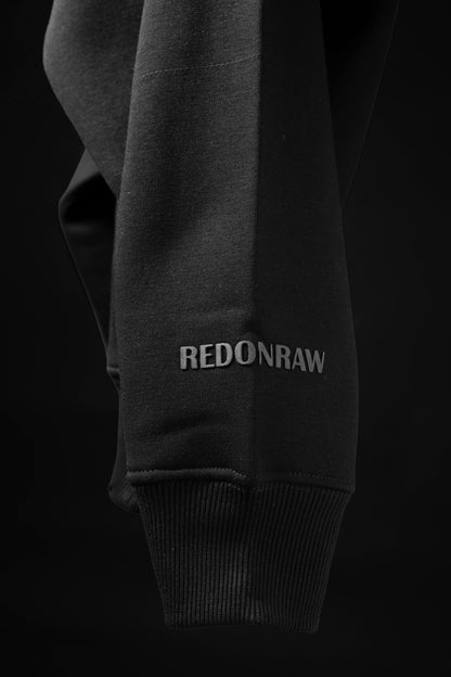 BASIC CHARCOAL BLACK HOODIE