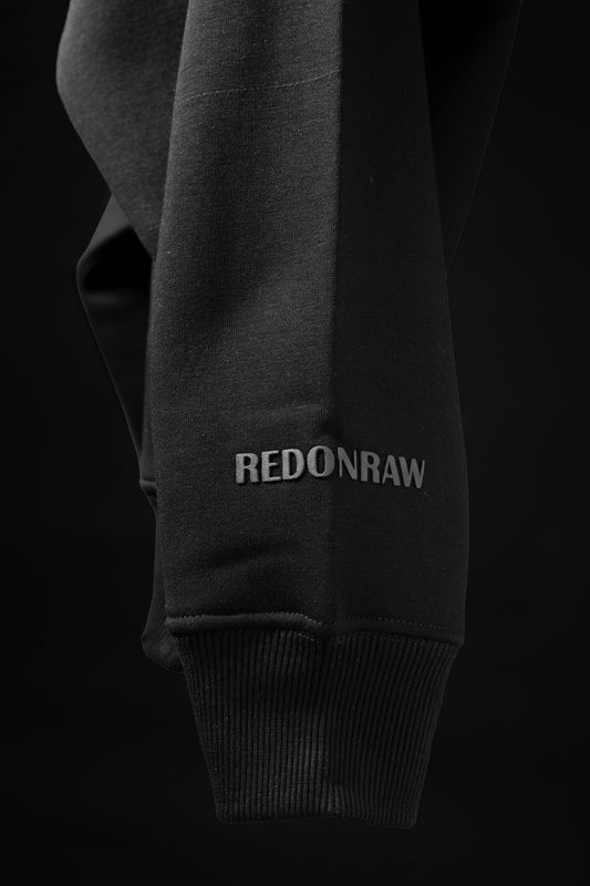 BASIC CHARCOAL BLACK HOODIE