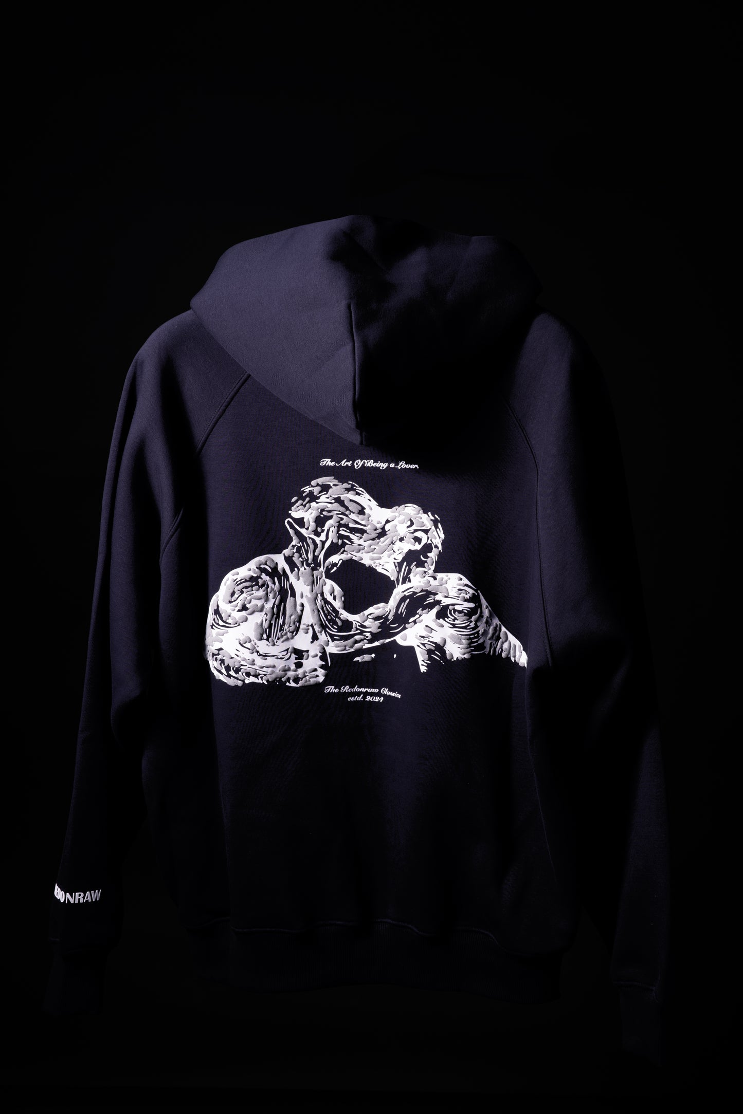 KISS HOODIE IN DARK NAVY