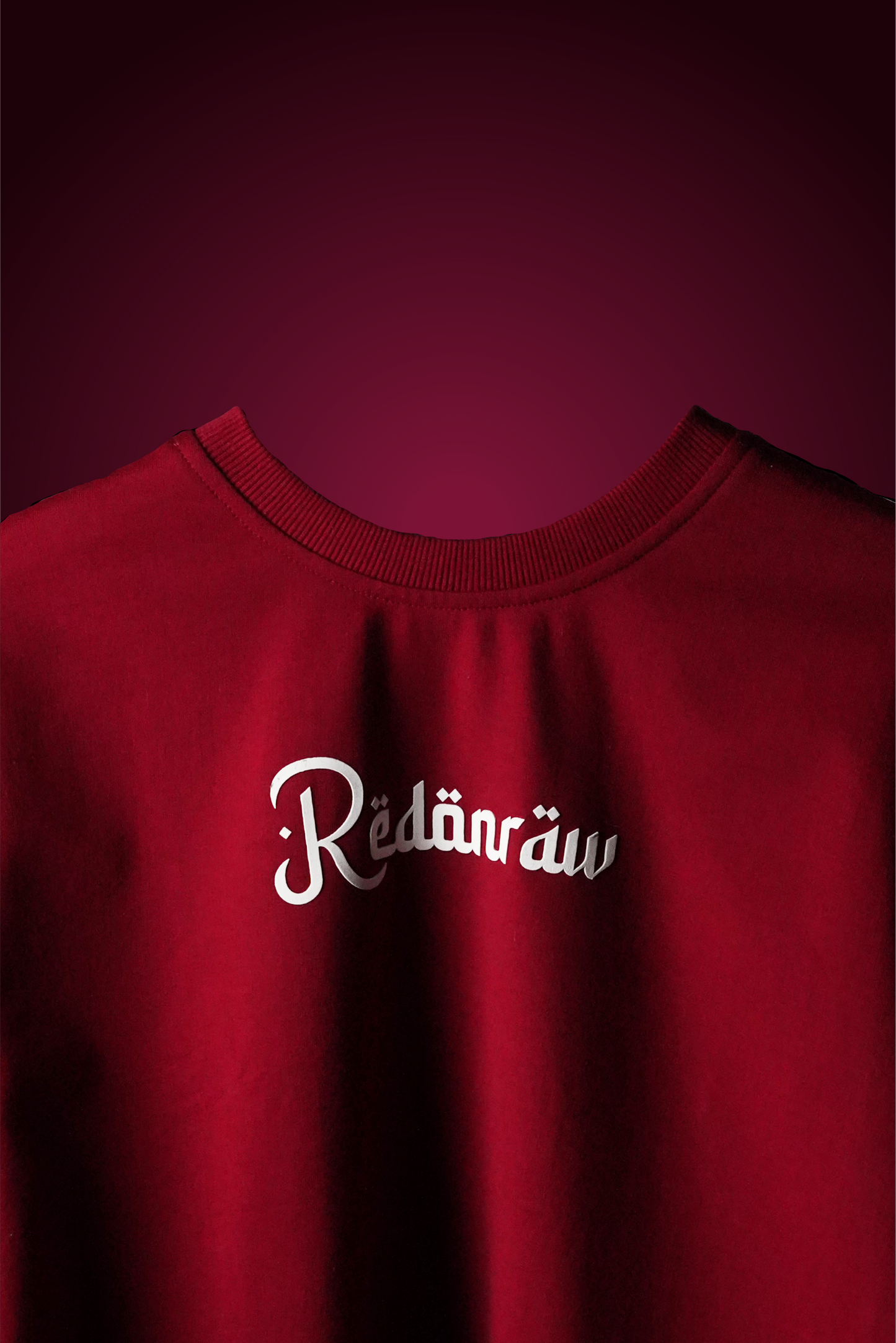 ARABIC TEE IN CRIMSON RED T-SHIRT