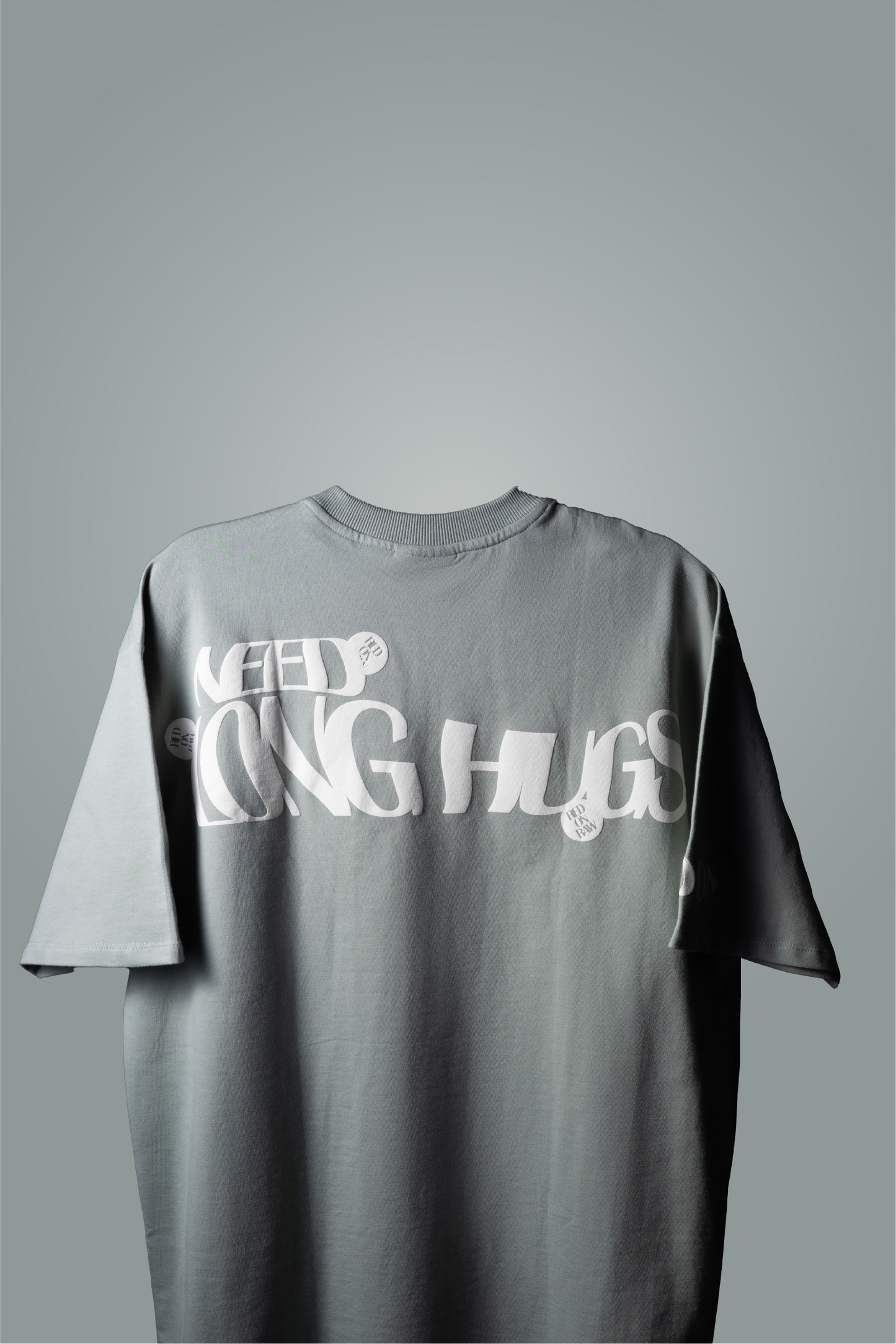 LONG HUGS IN MINT GREEN T-SHIRT