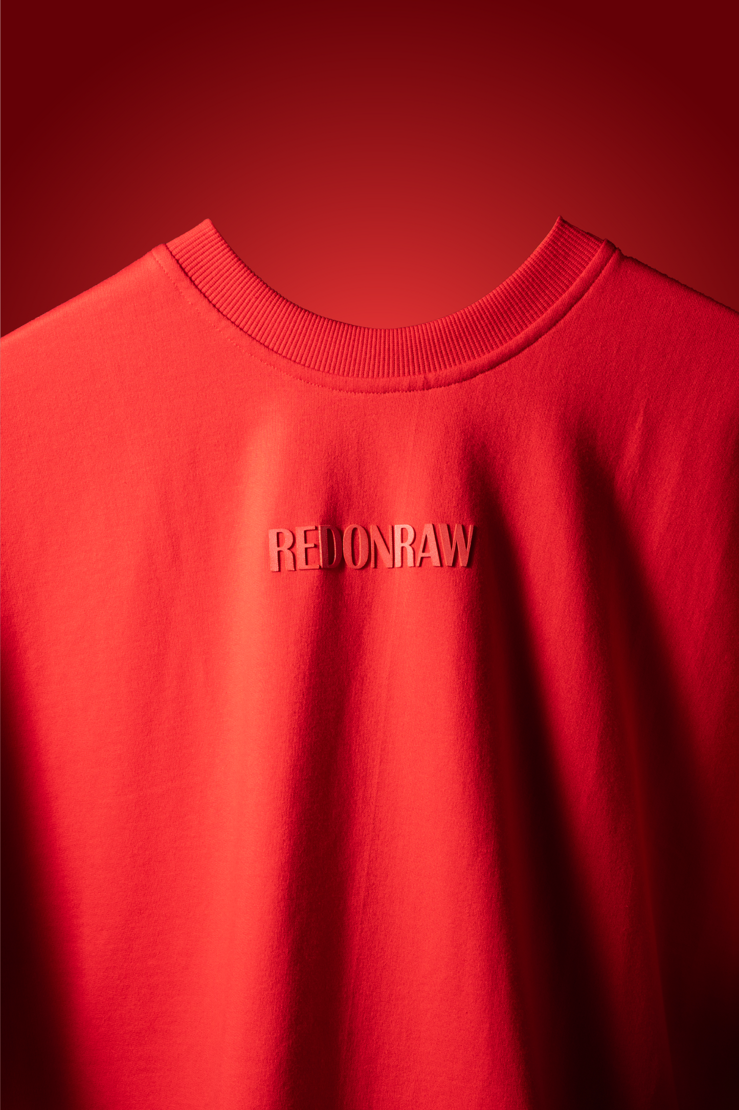 SCARLET RED BASIC T-SHIRT