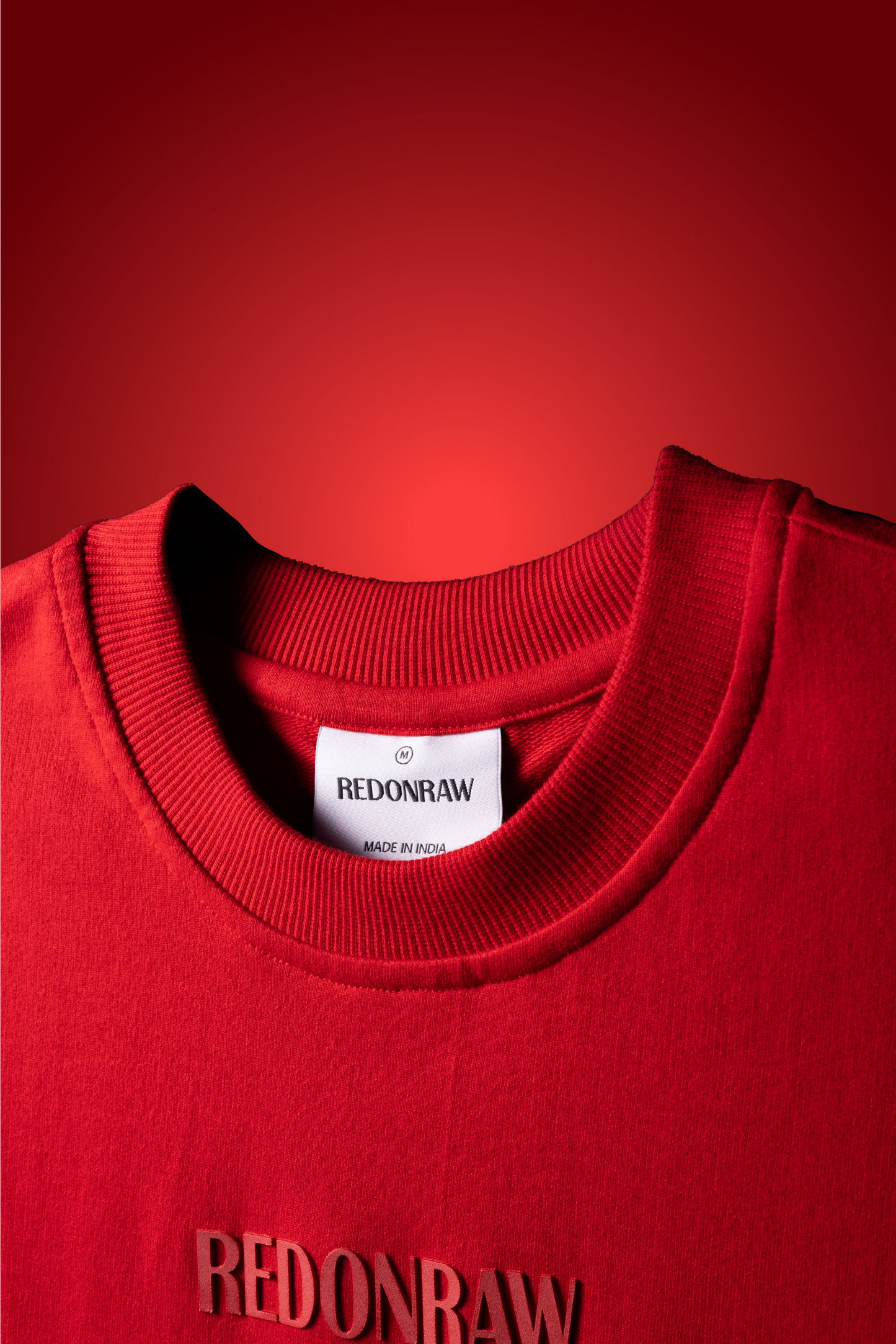 SCARLET RED BASIC T-SHIRT