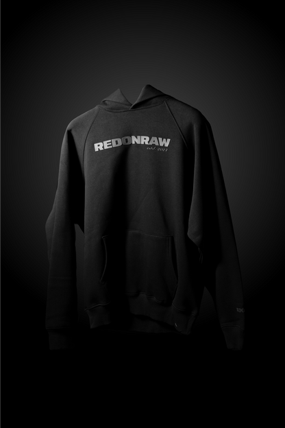 BASIC CHARCOAL BLACK HOODIE