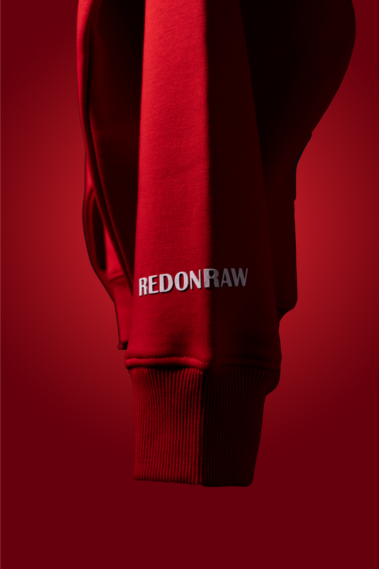 BASIC BLOOD RED HOODIE