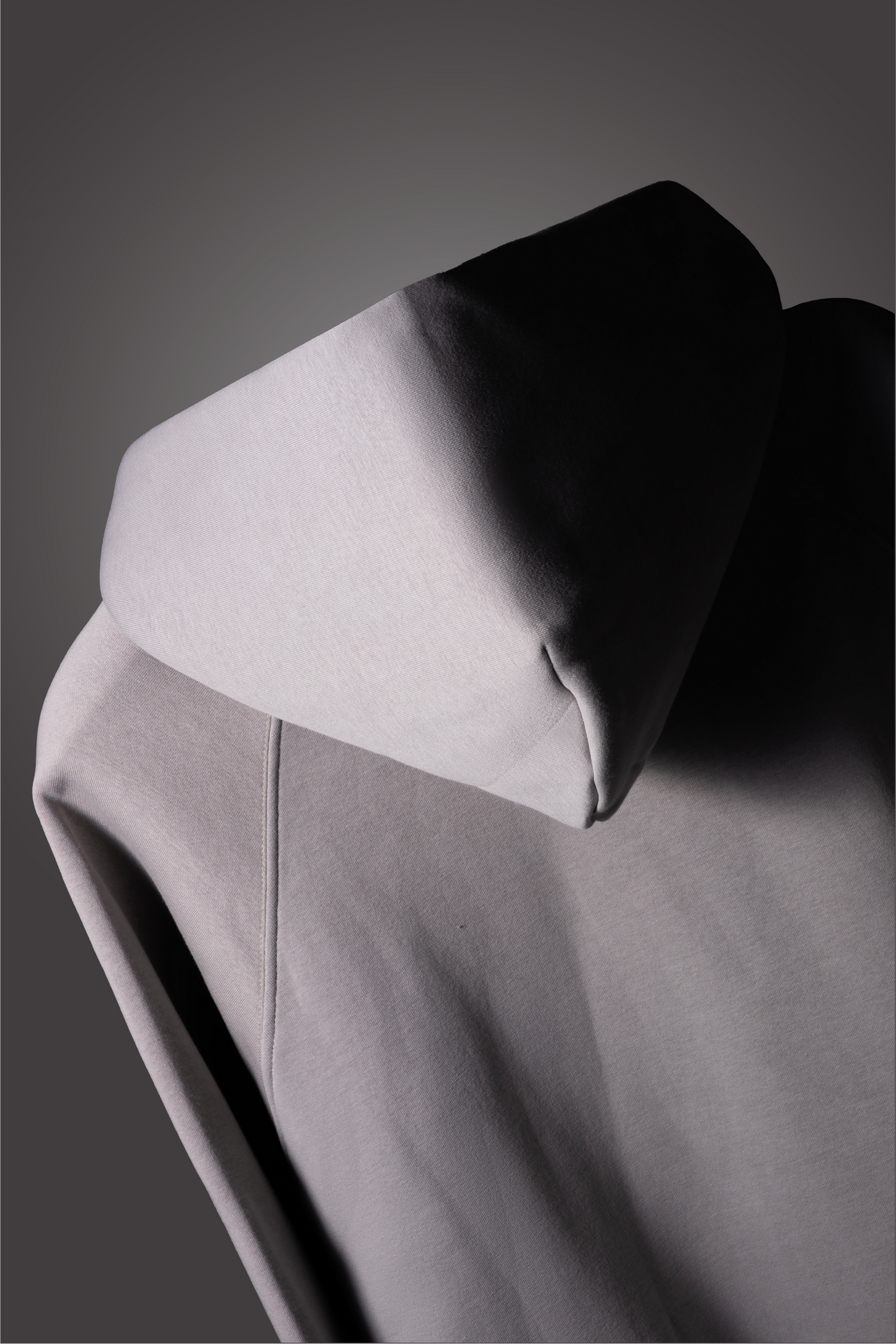 BASIC SPACE GREY HOODIE