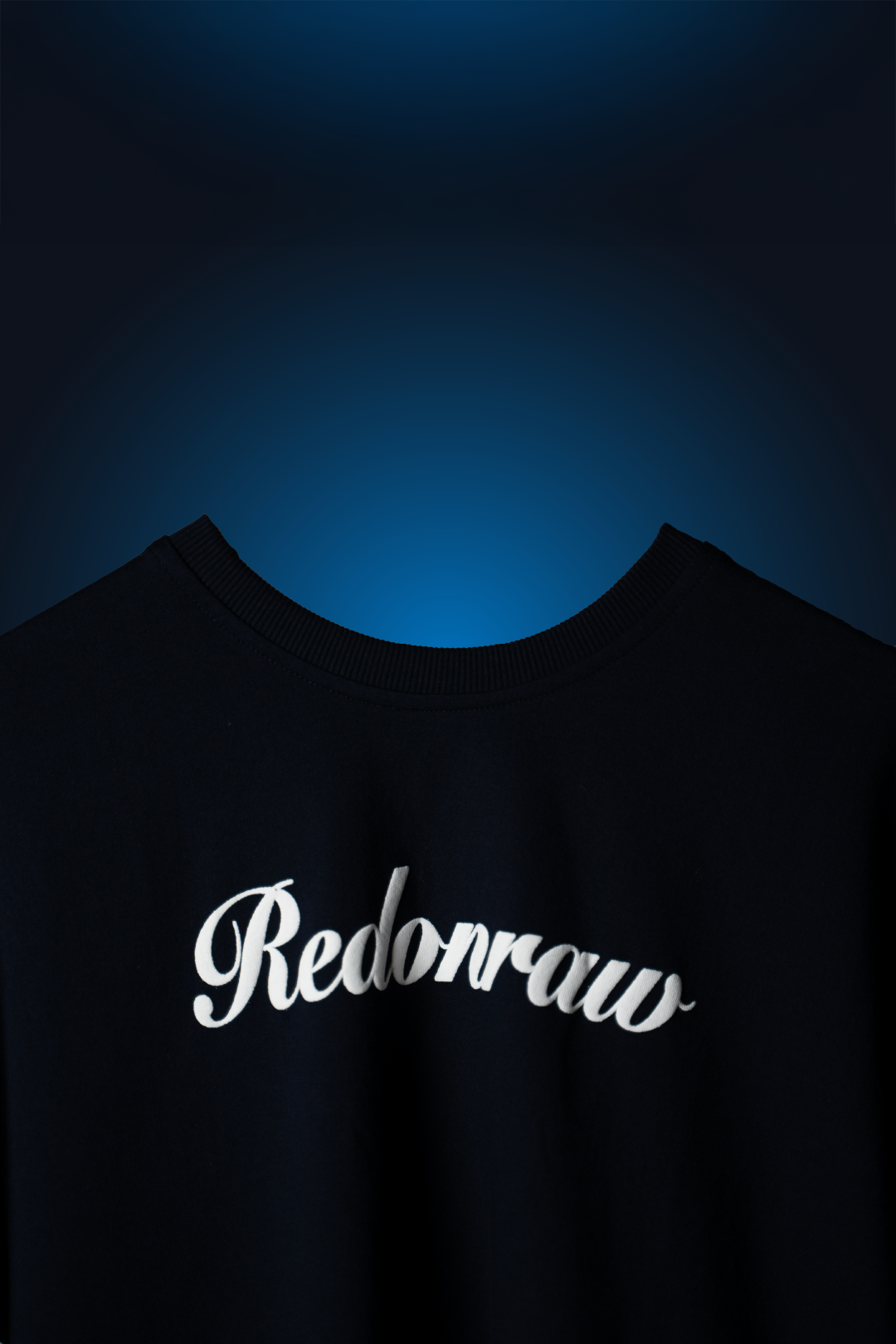 CREATING LIFE IN NAVY BLUE T-SHIRT