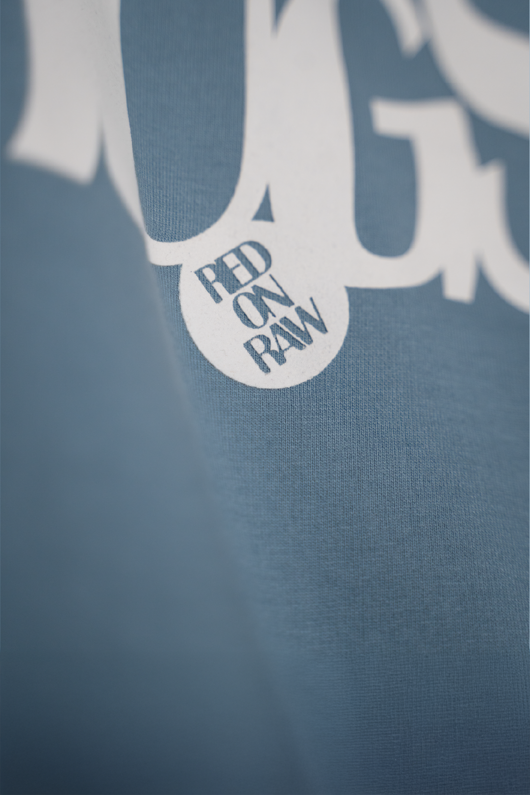 LONG HUGS IN SOFT CLOUD BLUE T-SHIRT