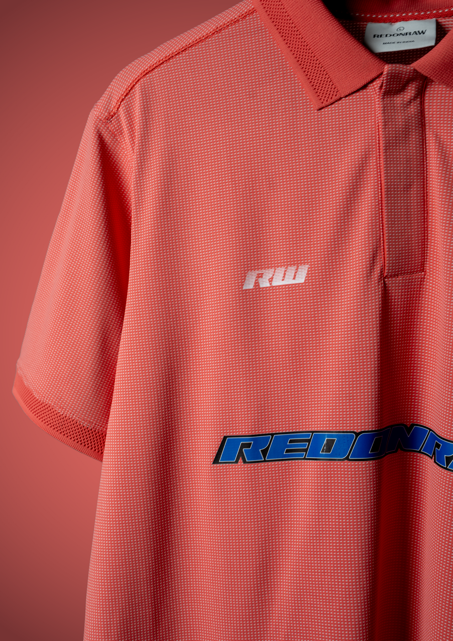 APEX POLO IN CORAL