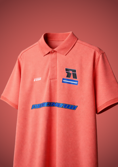 APEX POLO IN CORAL